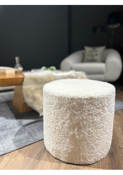 Dolce Puf Peluş Kumaş Silindir Dekoratif Pufidik Puf Bench fiyatları