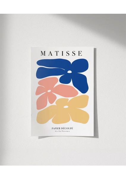 Çerçevesiz Poster Matisse Papiers Découpés No 7