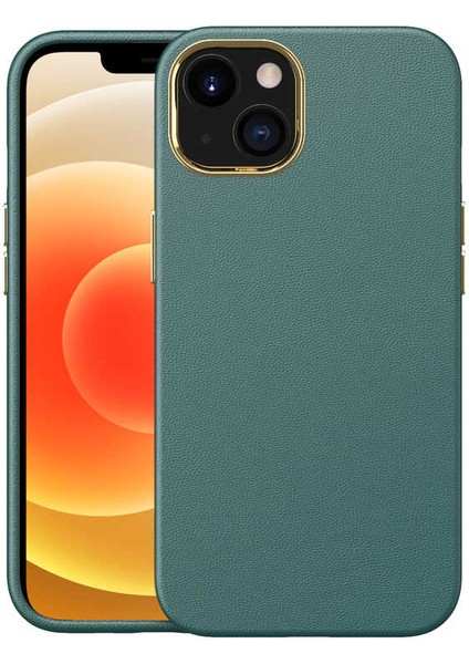 iPhone 13 Uyumlu Zore Natura Kapak-Yeşil