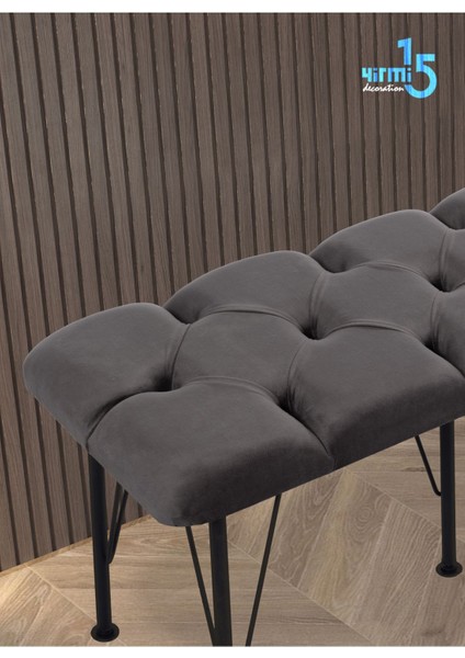 Metal Ayaklı Babyface Puf & Benchfüme Bench 2024 modelleri