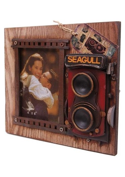 Dekoratif Metal Çerçeve Fotoğraf Makinesi Dekorlu modelleri