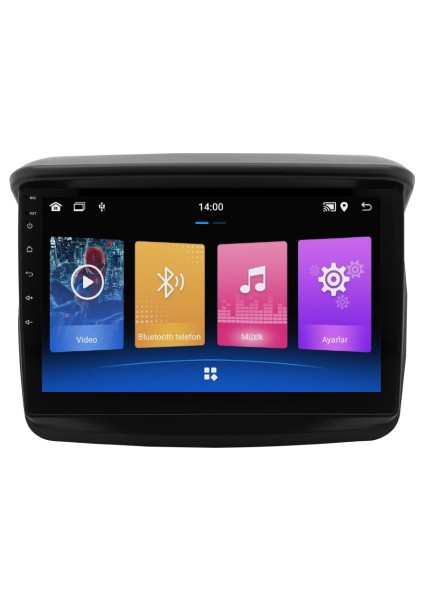 Mitsubishi L200 Android Multimedya Sistemi (2008-2014) 4+64 GB 2k QLED