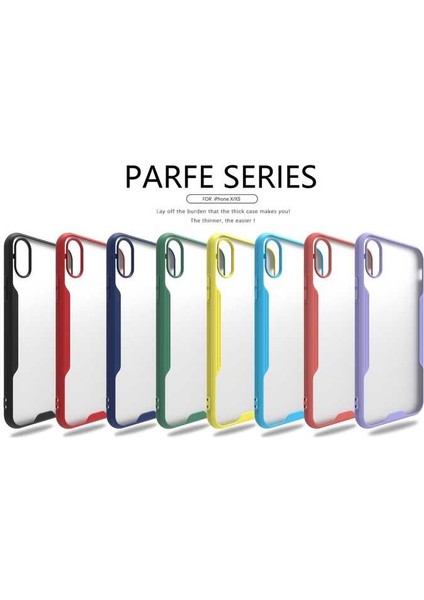 iPhone Xs 5.8 Uyumlu Zore Parfe Kapak-Sarı