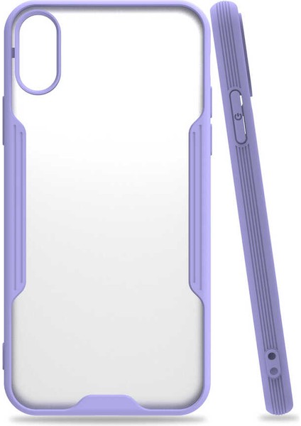 iPhone Xs 5.8 Uyumlu Zore Parfe Kapak-Sarı