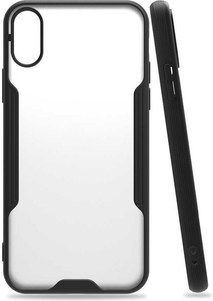 iPhone Xs 5.8 Uyumlu Zore Parfe Kapak-Sarı
