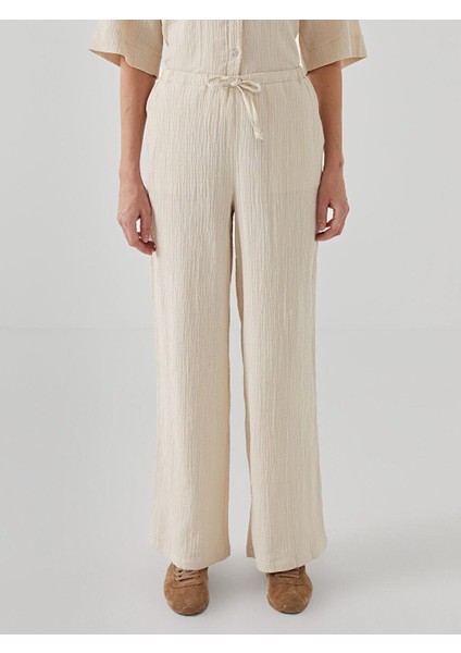 Lcw Vision Beli Lastikli Dokulu Kadın Pantolon fiyatları