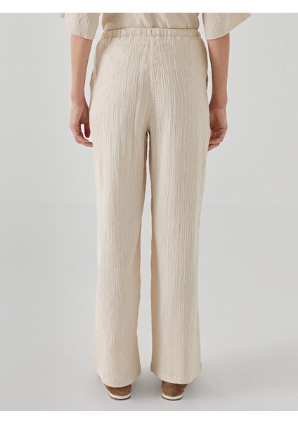 Lcw Vision Beli Lastikli Dokulu Kadın Pantolon fırsatları
