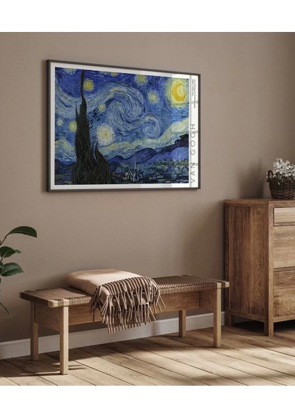 Çerçevesiz Poster Vincent Van Gogh Yıldızlı Geceler fiyatları