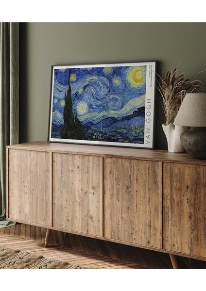 Çerçevesiz Poster Vincent Van Gogh Yıldızlı Geceler fırsatları