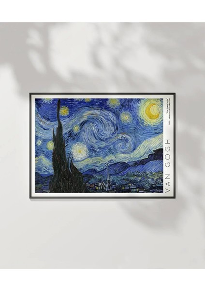 Çerçevesiz Poster Vincent Van Gogh Yıldızlı Geceler indirimleri