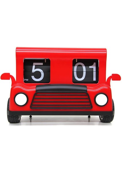 Saat Flip Araba Masa Saati Araba Modeli Dekoratif