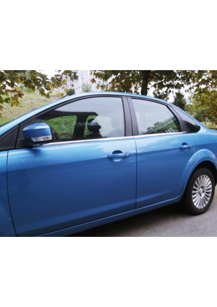 Ford Focus 2 HB-SEDAN Krom Cam Çıtası 4 Parça 2005-2011 arası P.ÇELİK