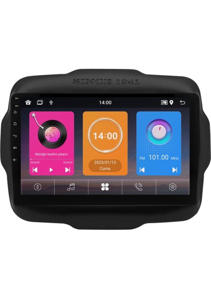 Jeep Renegade Android Multimedya Sistemi (2014-2023) NV6644K