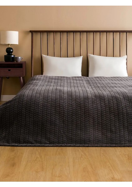 Lcw Home Desenli Welsoft Çift Kişilik Battaniye 200 x 220 cm