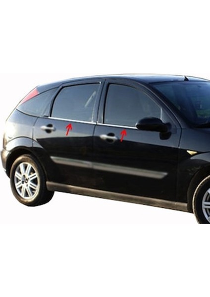 Focus 1 HB-SEDAN Krom Cam Çıtası 1998-2005 4prç P.ÇELİK