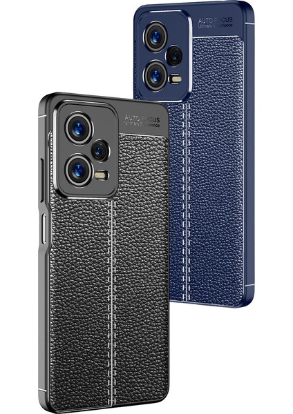 Xiaomi Redmi Note 12 5g Kılıf Zore Niss Silikon Kapak-Lacivert