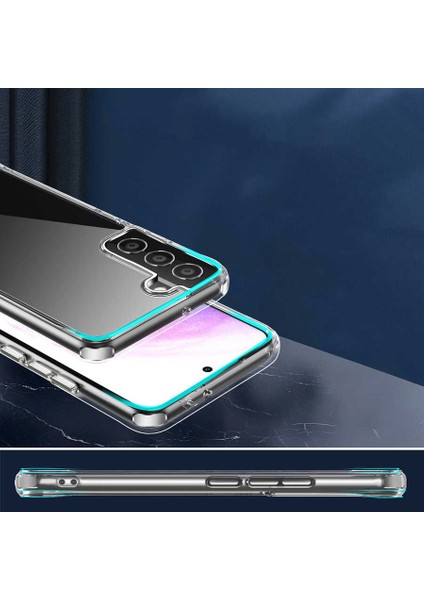 Galaxy S22 Plus Kılıf Zore Forst Kapak-Renksiz modelleri