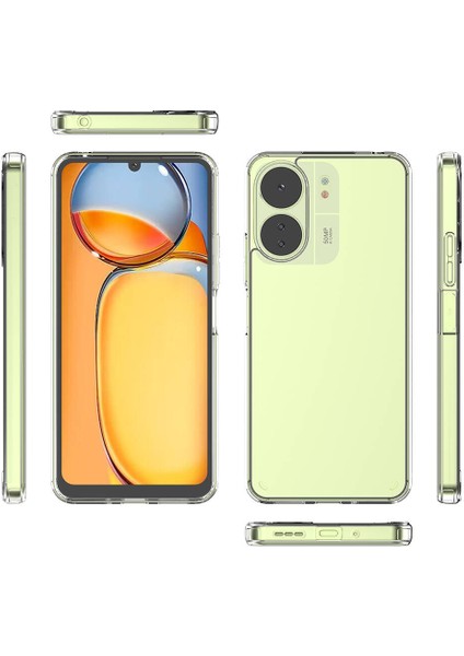 Xiaomi Redmi 13C Kılıf Zore Coss Kapak-Renksiz