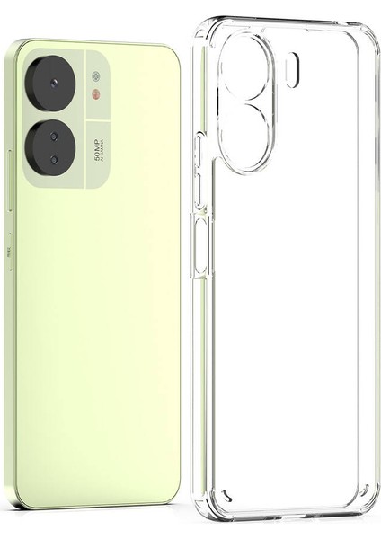Xiaomi Redmi 13C Kılıf Zore Coss Kapak-Renksiz