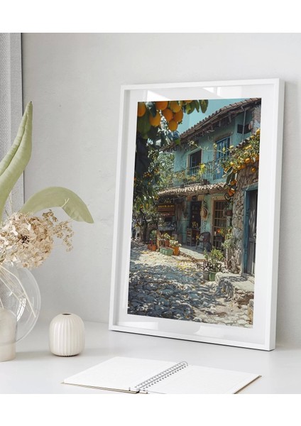Çerçevesiz Poster Taş Sokakların Huzuru fırsatları