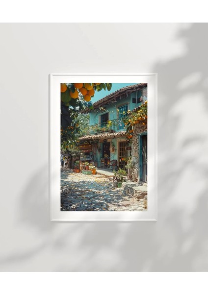 Çerçevesiz Poster Taş Sokakların Huzuru indirimleri