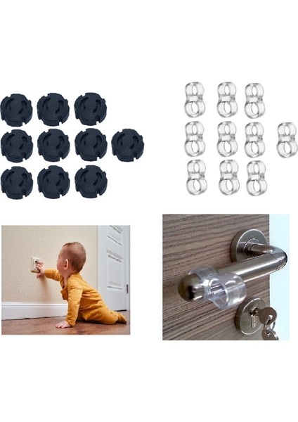 Priz Kapağı ,priz Koruyucu ,çocuk Güvenliği Priz Koruma Kapağı 10 Adet