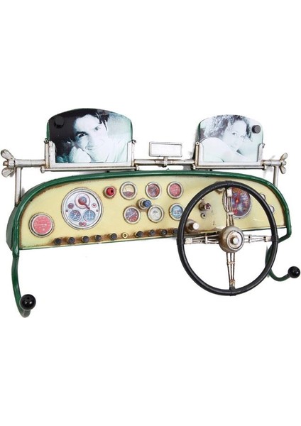 Dekoratif Metal Askı Çerçeveli ve Araba Konsolu Temalı Hediyelik modelleri