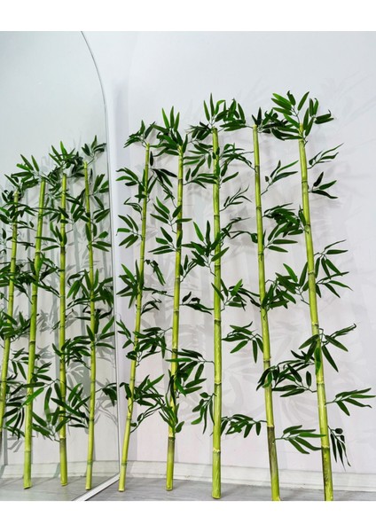 150 cm Islak Doku Dekoratif Yapay Bambu 5 Adet | 1 Dal