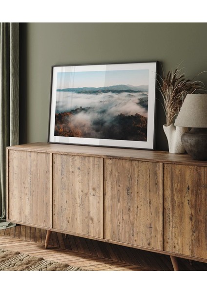 Çerçevesiz Poster Sislerin Ötesinde modelleri