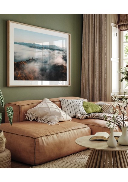 Çerçevesiz Poster Sislerin Ötesinde fırsatları