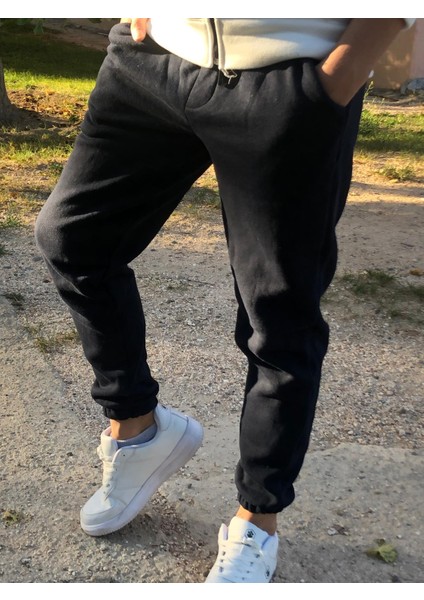 Joger Unisex 3 Iplik Içi Yünlü Eşofman Altı