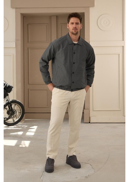 Erkek Paraşüt Mont Ceket Antrasit - 3621DNGR indirimleri