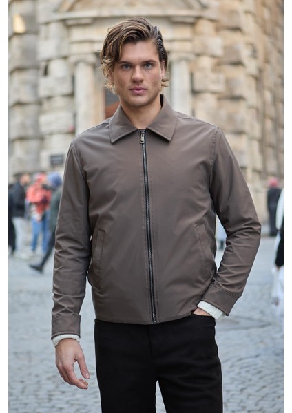 Erkek Su Geçirmez Mevsimlik Vizon Ceket Mont - 4015DNGR modelleri