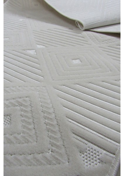 8359A Krem Bohem Modern Iskandinav Dokuma Halı Kesme Yolluk-Koridor-Antre-Yatak Odası-Mutfak-Hol modelleri