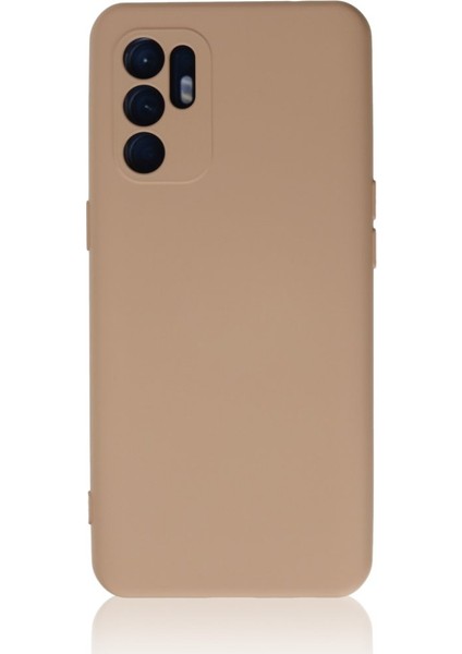 Oppo Reno 6 Kılıf Lansman Içi Kadife Şık Sade Görünüm Azn-Nno