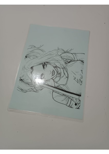 Harley Quinn Pvc Kaplama Karakalem 2