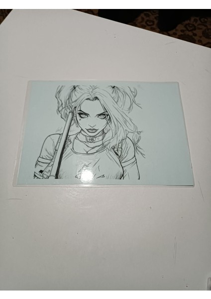 Harley Quinn Pvc Kaplama Karakalem 2 modelleri