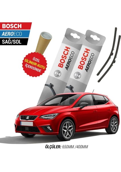 Seat Ibiza 2018 Silecek Takımı Bosch Aeroeco