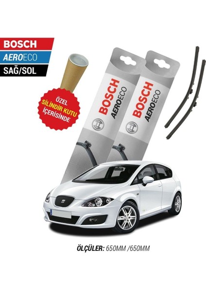 Seat Leon 2010 Silecek Takımı Bosch Aeroeco