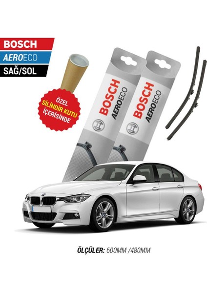 Bmw F30 2014 Silecek Takımı Bosch Aeroeco