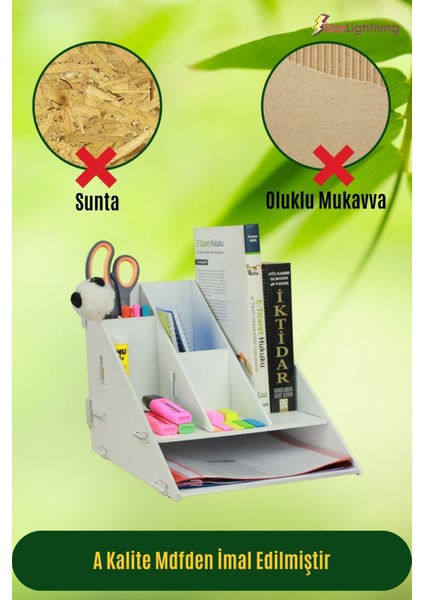 Masa Düzenleyici Organizer Evrak Rafı Masaüstü Organizer Model 4 indirimleri