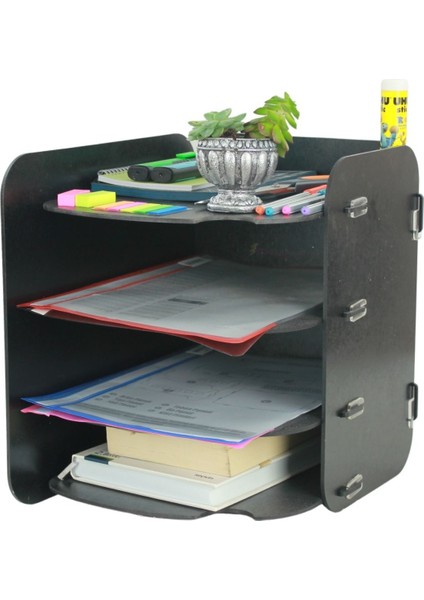 Masa Düzenleyici Organizer Evrak Rafı Masaüstü Organizer Model 2