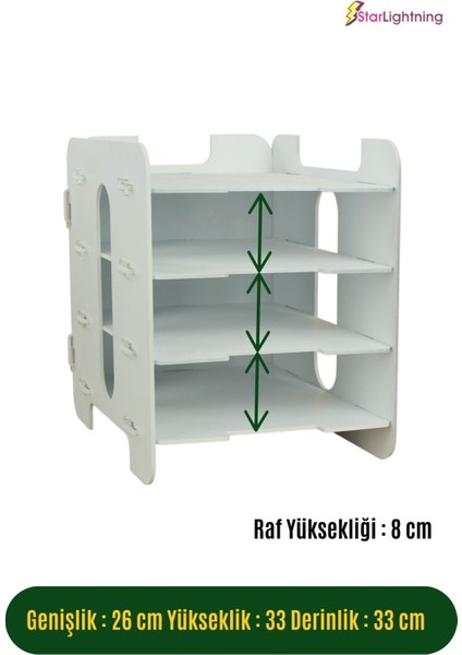 Masa Düzenleyici Organizer Evrak Rafı Masaüstü Organizer Model 1