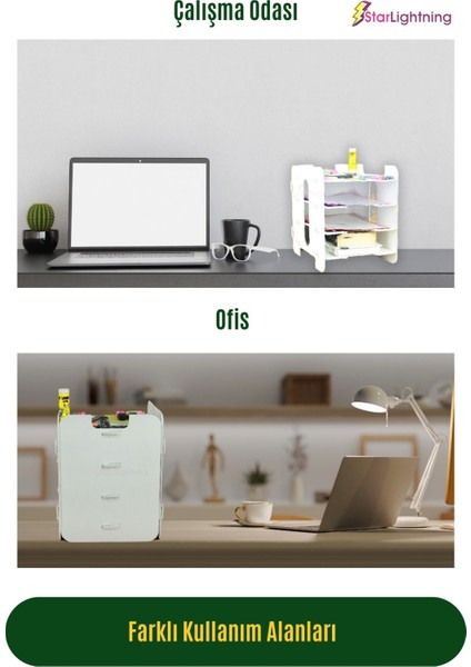 Masa Düzenleyici Organizer Evrak Rafı Masaüstü Organizer Model 1