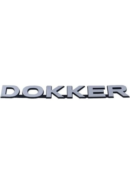 Arka Bagaj Yazı ^^dokker^^ Dacıa Dokker