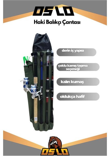 Haki Balıkçı Çantası fiyatları