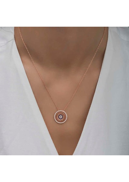 ​925 Ayar Gümüş Nazar Kadın Gümüş Kolye fiyatları