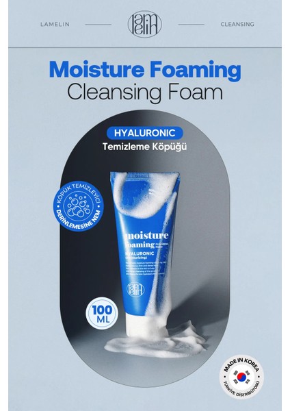 Hyalüronik Asit Içeren Temizleme Köpüğü Lamelin Moisture Foaming Hyaluronic Acid 100ML modelleri