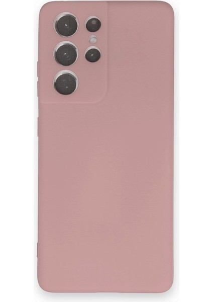 Samsung Galaxy S21 Ultra Kılıf Lansman Içi Kadife Şık Sade Görünüm Azn-Nno