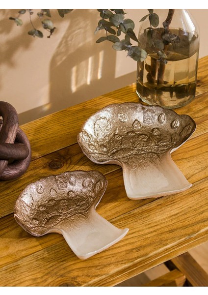 Lcw Home Deve Tüyü Desenli Cam Kase Seti 2'li 21 cm